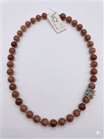 Collana Sicylui Donna in Argento 1491CO17-MARRONE